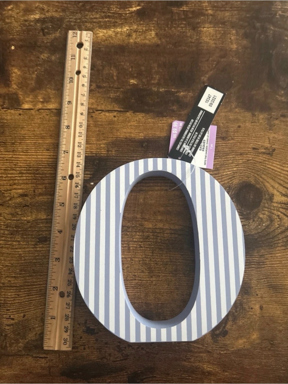 Ashland Tabletop Decor letter “O”